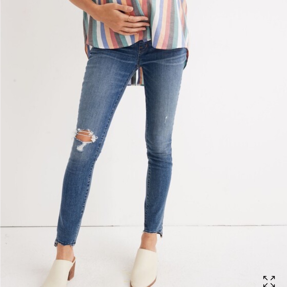 Madewell Maternity Skinny Jeans sz 27